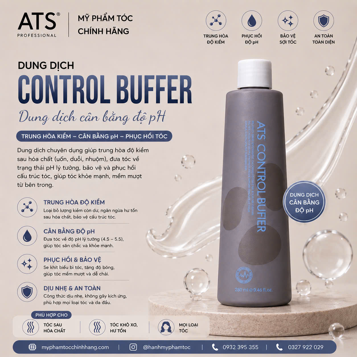 Dung dịch ATS Control Buffer 310ml