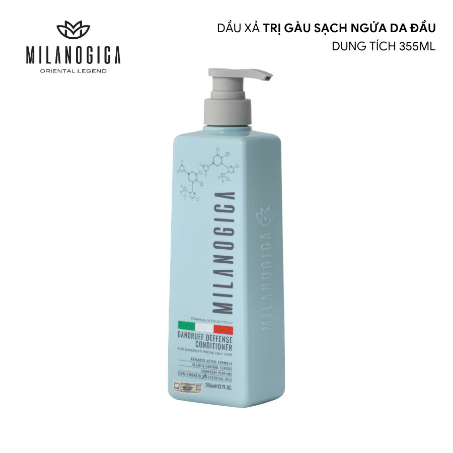 Dầu gội xả Milanogica trị gàu (Milanogica Anti-Dandruff) 350ml 725ml
