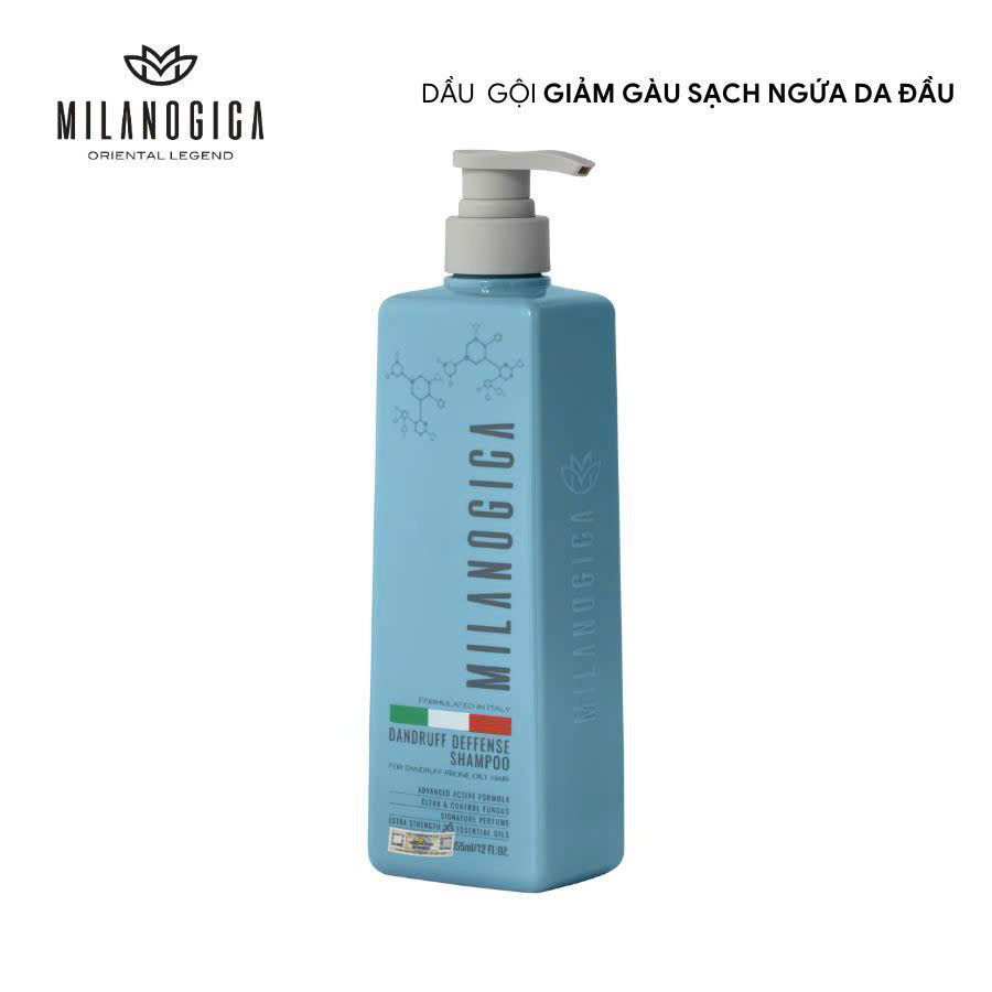 Dầu gội xả Milanogica trị gàu (Milanogica Anti-Dandruff) 350ml 725ml