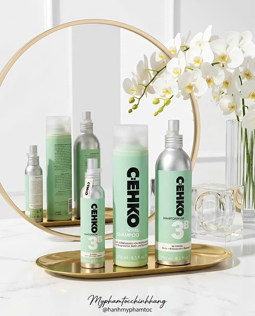 Xịt dưỡng kích thích mọc tóc CEHKO Haartonikum - C:EHKO Haartonikum Tonic Spray 75ml/ 250ml
