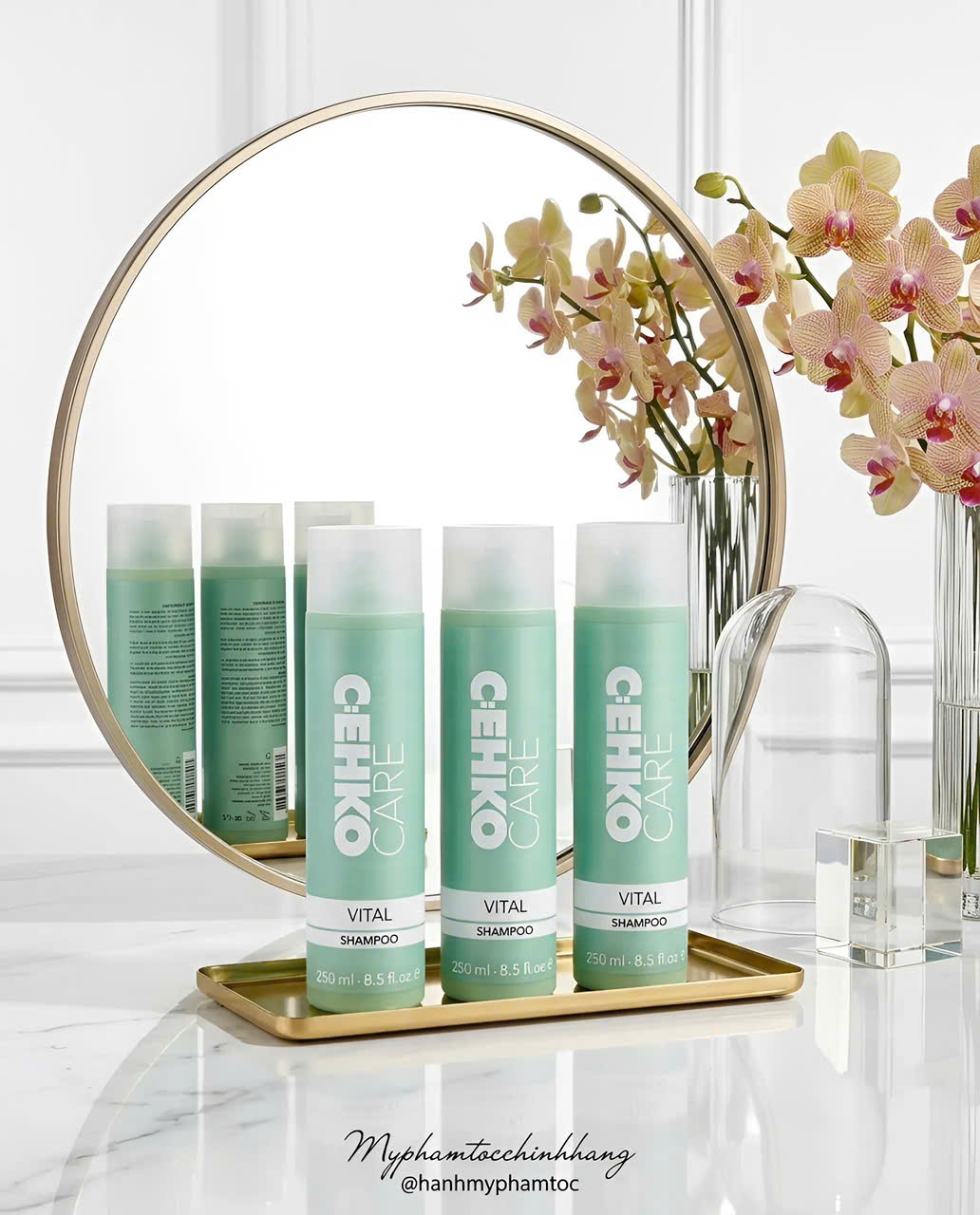 Dầu gội chống rụng tóc CEHKO Energy - C:EHKO Energy Shampoo 250ml + xịt mọc tóc 75ml