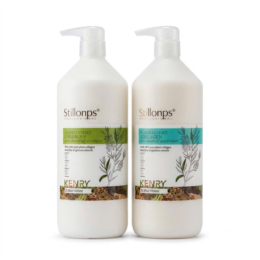 Cặp Dầu Gội và Dầu Xả Dưỡng Sinh Stillonps Kenry  Herbal 1000ml