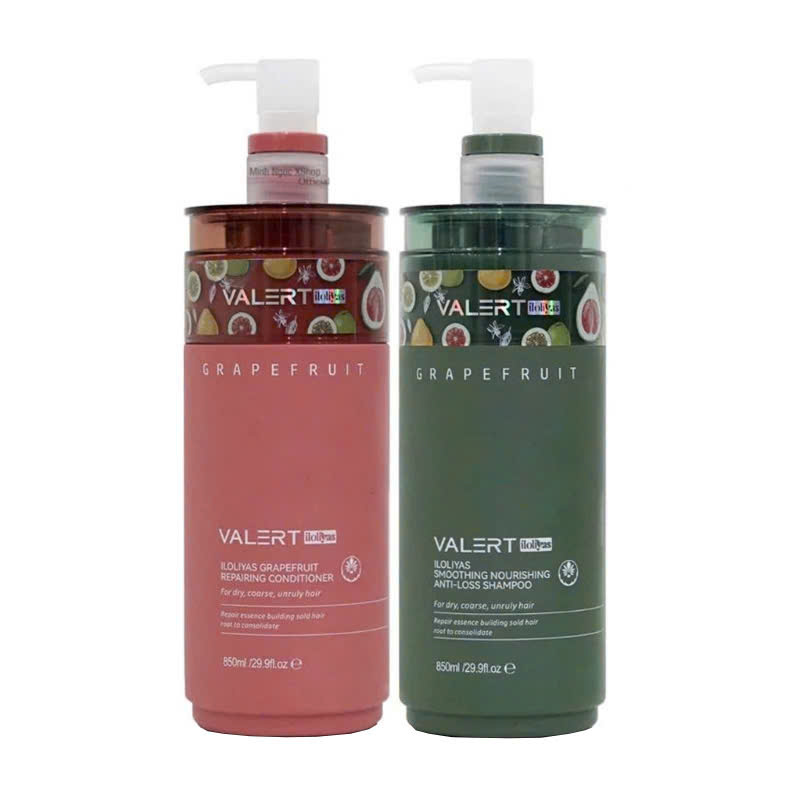 Cặp Gội Xả Bưởi Valert Grapefruit Mẫu Mới 2025 850ml