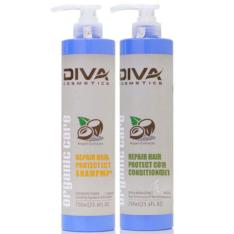 Dầu gội xả Diva Organic Dưỡng Màu và Phục Hồi Tóc Color Protect & Repair Shampoo & Conditioner