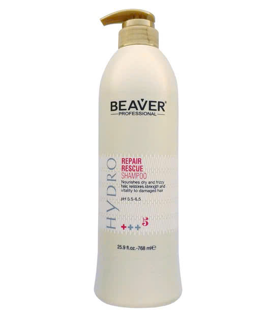 Dầu gội BEAVER số 6 ngăn rụng và kích thích mọc tóc BEAVER Keratin Strengthening Shampoo No.6 – Anti-Hair Loss & Growth Boost 768ml