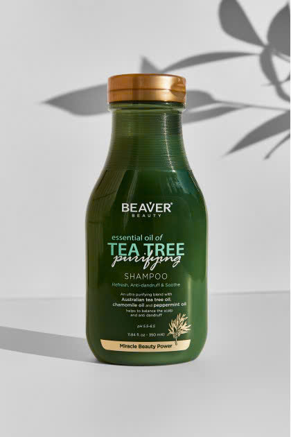 Cặp dầu gội và dầu xả BEAVER Tea Tree Purifying Shampoo & Conditioner