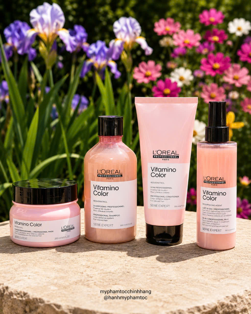 DẦU GỘI XẢ CHO TÓC NHUỘM L'OREAL VITAMINO COLOR 1500ML - 750ML - 500ML