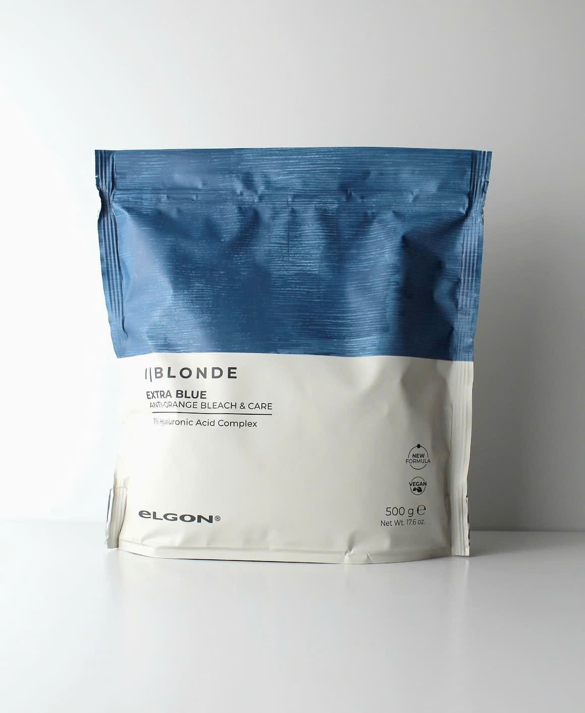 Bột tẩy xanh (khử cam) Elgon lgon I-Blonde Extra Blue Bleach 500g
