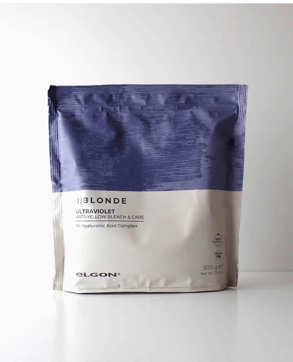 Bột tẩy tóc tím (khử vàng) Elgon I-Blonde Ultra Violet Bleach (Purple Bleach Powder) 500ml