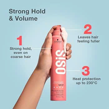 Mousse Giữ Nếp Và Tạo Độ Phồng Với Độ Giữ Nếp Siêu Cứng Osis Grip Extreme Hold Mousse 200ml