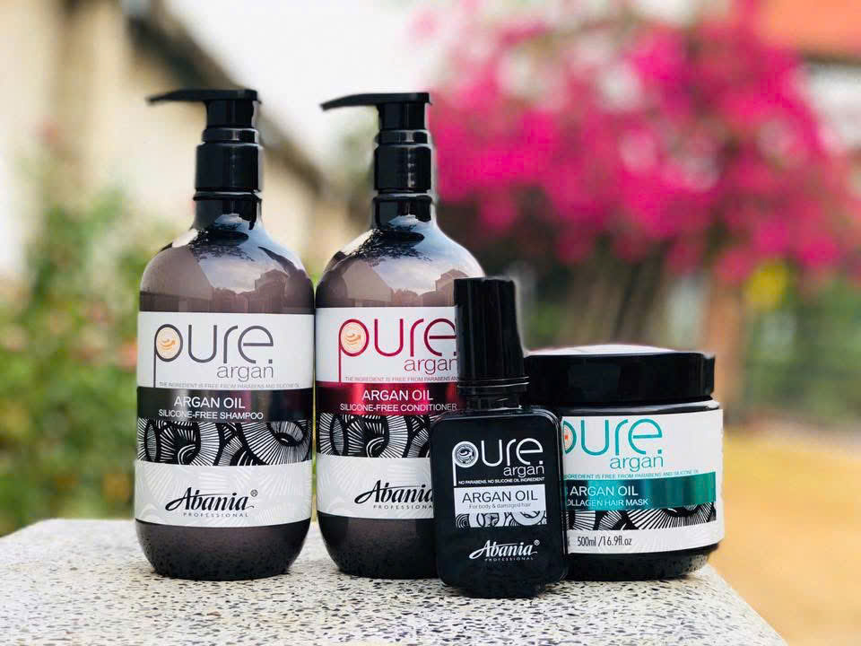 Dầu gội xả Abania Pure Argan 500ml