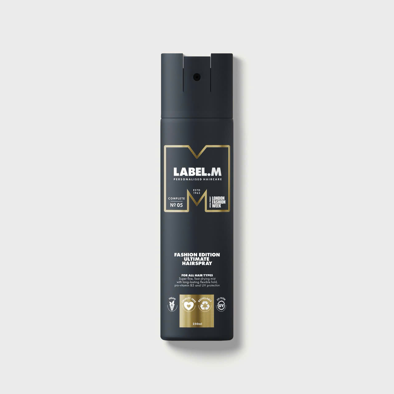 Keo Xịt Giữ Nếp Tóc Label.m Fashion Edition Ultimate Hairspray 250ml