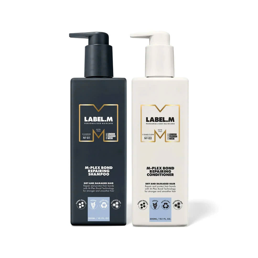 Dầu gội và dầu xả mềm mượt không gây nặng tóc Label.m Diamond Dust Nourishing  300ml 1000ml
