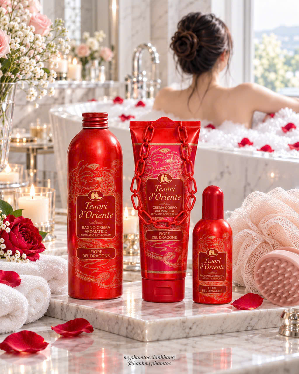 Sữa tắm hương nước hoa ITALIA Tesori d'Oriente Shower Gel (dạng gói - 250ml - 500ml)
