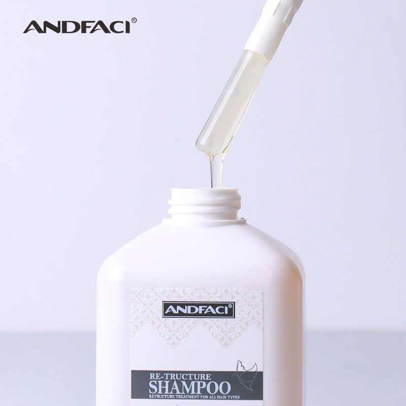 Dầu gội xả siêu phân tử Andfaci Re-Structure Argan Oil Shampoo & Conditioner 650ml