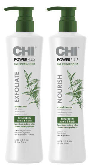 Bộ dầu gội xả CHI Power Plus – Ngăn rụng & Kích thích mọc tóc (CHI Power Plus Hair Renewing)