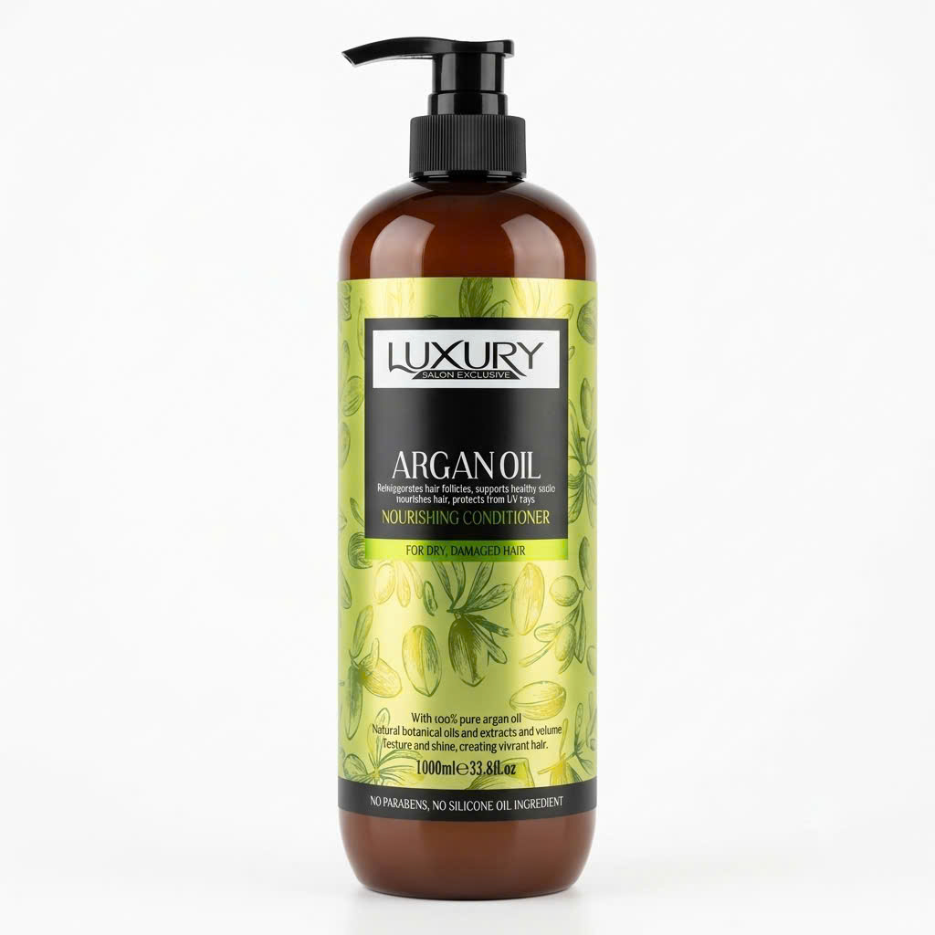DẦU GỘI XẢ, HẤP, DẦU DƯỠNG TÓC TINH CHẤT ARGAN LUXURY 500ml - 1000ML