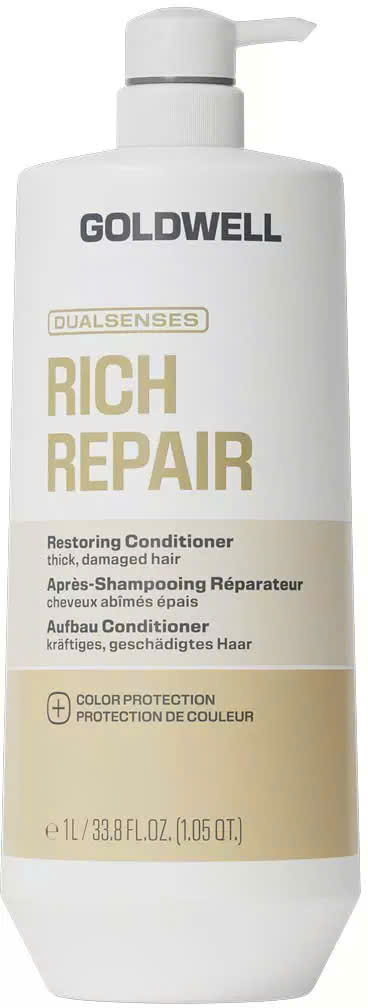 Dầu gội & xả, hấp, dưỡng phục hồi tóc hư tổn Goldwell Dualsenses Rich Repair Restoring