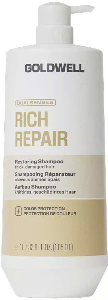 Dầu gội & xả, hấp, dưỡng phục hồi tóc hư tổn Goldwell Dualsenses Rich Repair Restoring