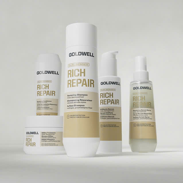 Dầu gội & xả, hấp, dưỡng phục hồi tóc hư tổn Goldwell Dualsenses Rich Repair Restoring