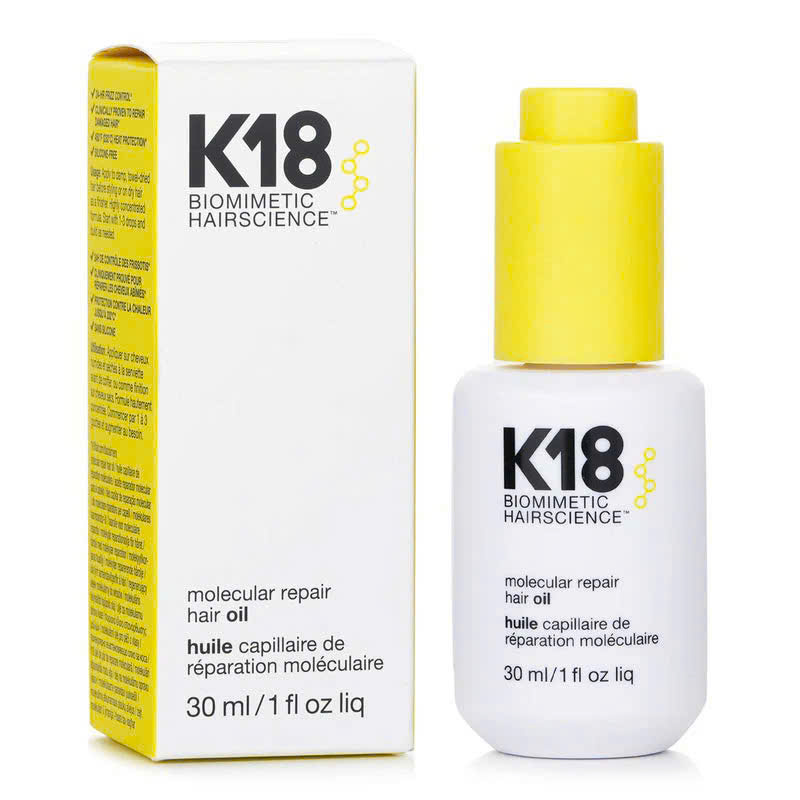 K18 MOLECULAR REPAIR HAIR OIL 30ML | DẦU DƯỠNG PHỤC HỒI PHÂN TỬ, GIẢM XÙ VÀ BẢO VỆ TÓC
