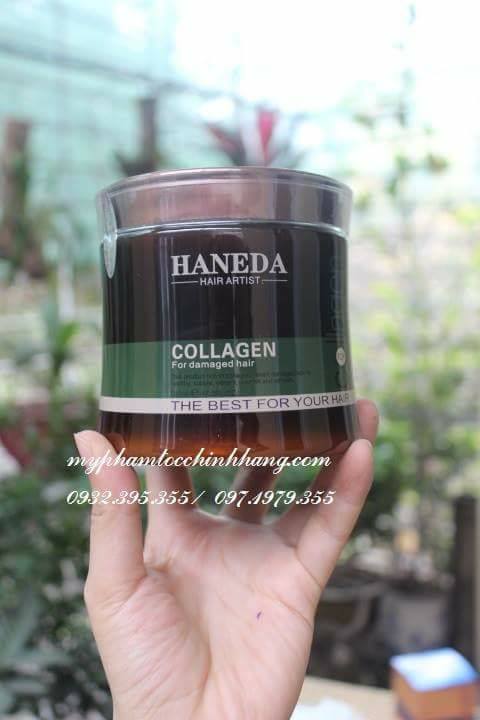 Hấp Tóc Top Haneda Collagen hũ hoặc túi 500ml