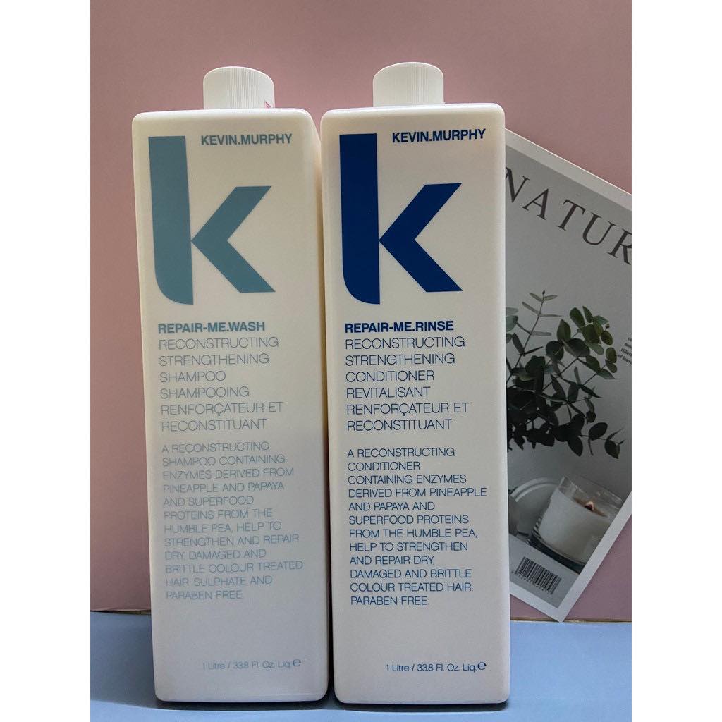 Dầu gội & dầu xả phục hồi tóc hư tổn KEVIN.MURPHY REPAIR-ME 250ml 1000ml