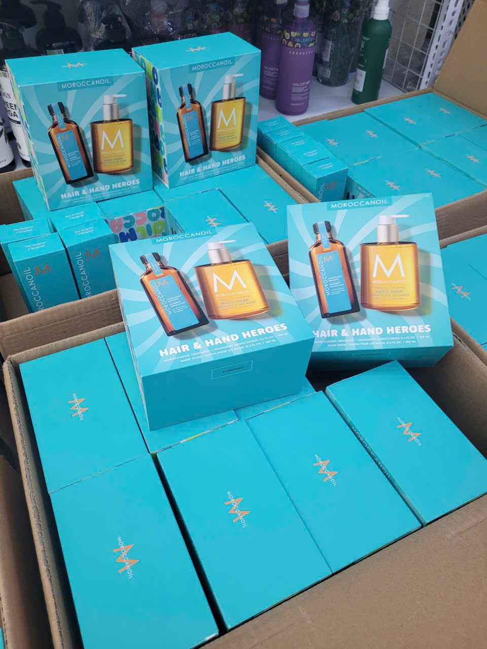 MOROCCANOIL SUMMER KIT OIL+ GEL RỬA TAY 2026 🩵