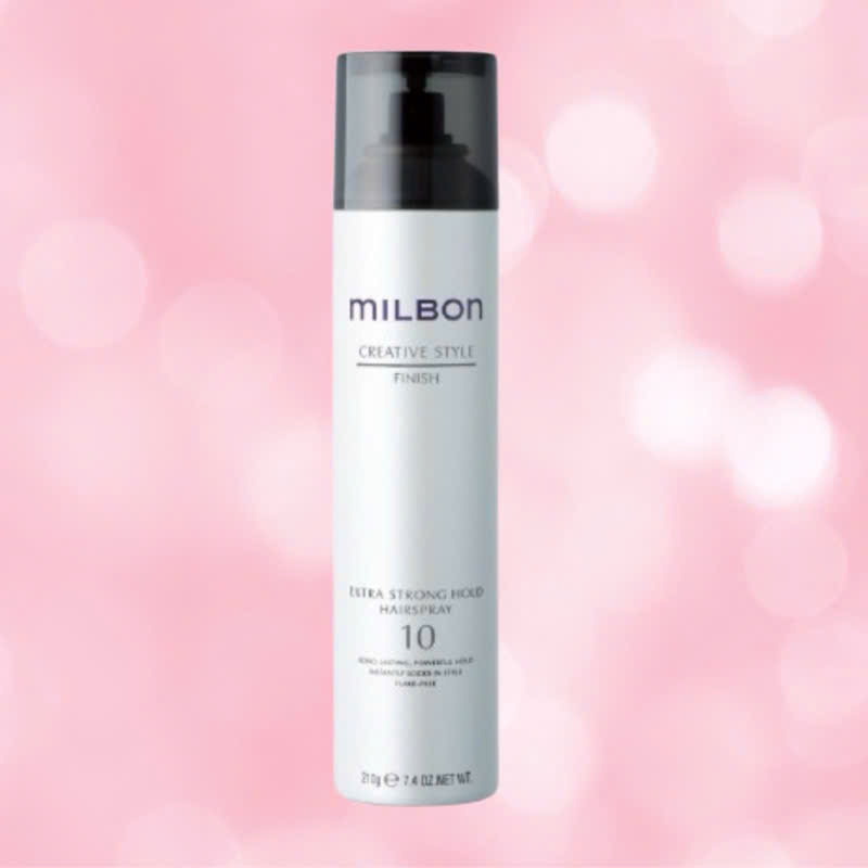 Milbon Global Style Finish 10 300ml | Gôm Xịt Tóc Giữ Nếp Siêu Mạnh