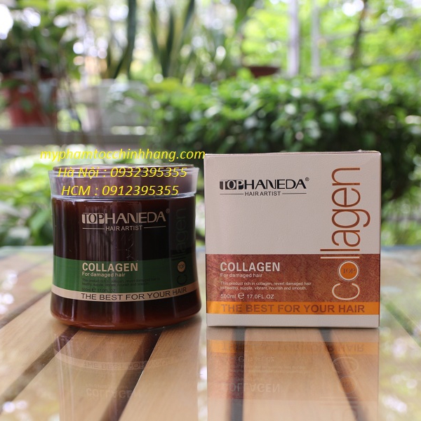 Hấp Tóc Top Haneda Collagen hũ hoặc túi 500ml