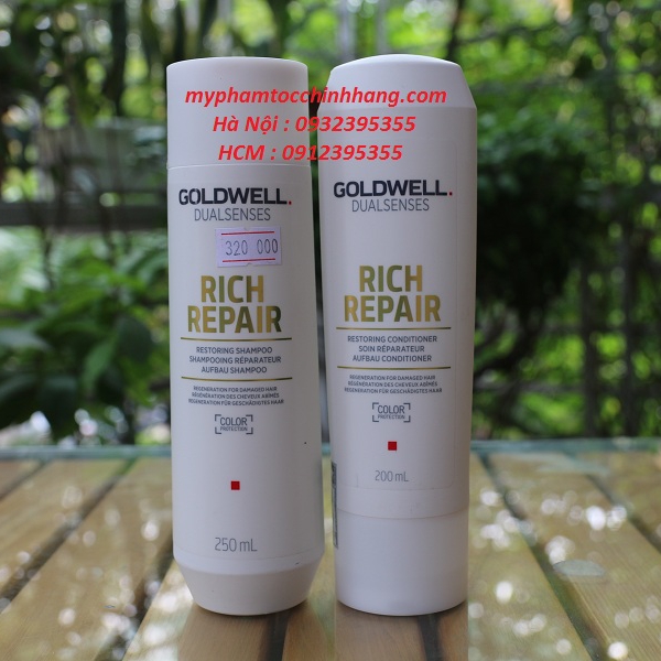 DẦU GỘI XẢ SIÊU CHỮA TRỊ RICH REPAIR 250ML-200ML