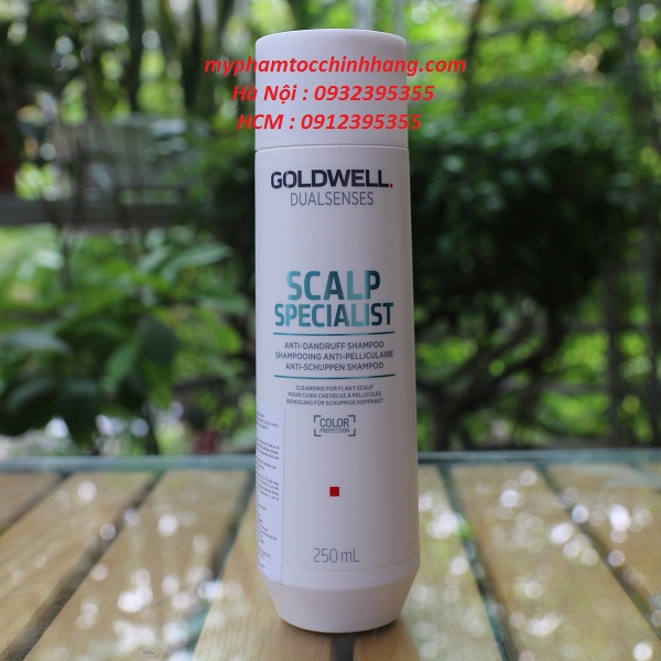 Gội đặc trị gầu Goldwell anti Dandruff 250ml