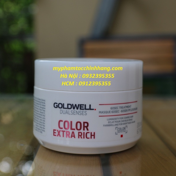 MẶT NẠ GOLDWELL SIÊU DƯỠNG MÀU COLOR EXTRA RICH 200ML