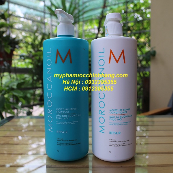 DẦU GỘI XẢ MẶT NẠ TÓC MOROCCANOIL PHỤC HỒI ĐỘ ẨM REPAIR 250ML - 500ML - 1000ML