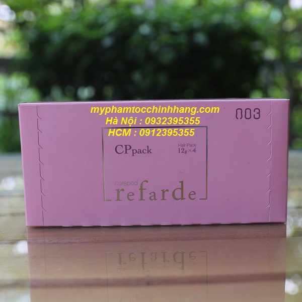 Kem hấp tại nhà 003 Refarde CP Pack Hộp 4 gói x 12g