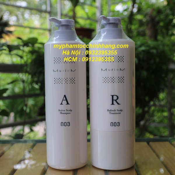 DẦU GỘI XẢ NUMBER THREE 003 MURIEM A - R CHỐNG RỤNG TRỊ DẦU  660ML