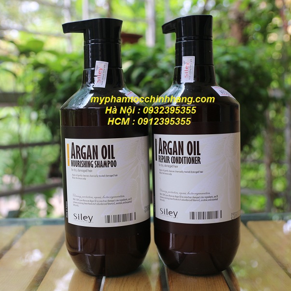 Dầu gội xả Siley Argan Shampoo & Conditioner 500ml