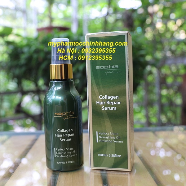 SOPHIA TINH DẦU PHỤC HỒI TÓC COLLAGEN HAIR REPAIR SERUM 100ML