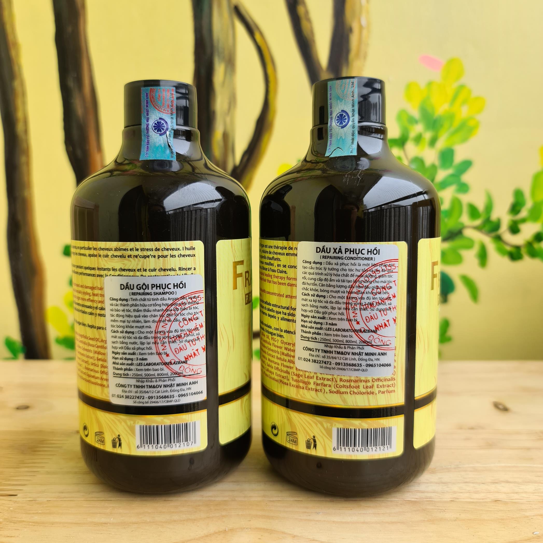 DẦU GỘI XẢ PHỤC HỒI FRAICHEUR REPAIR 500ML - 800ml