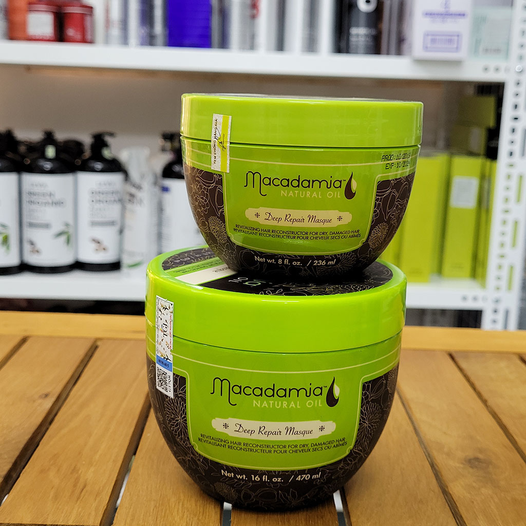 Kem hấp phục hồi chuyên sâu Macadamia Deep Repair Masque
