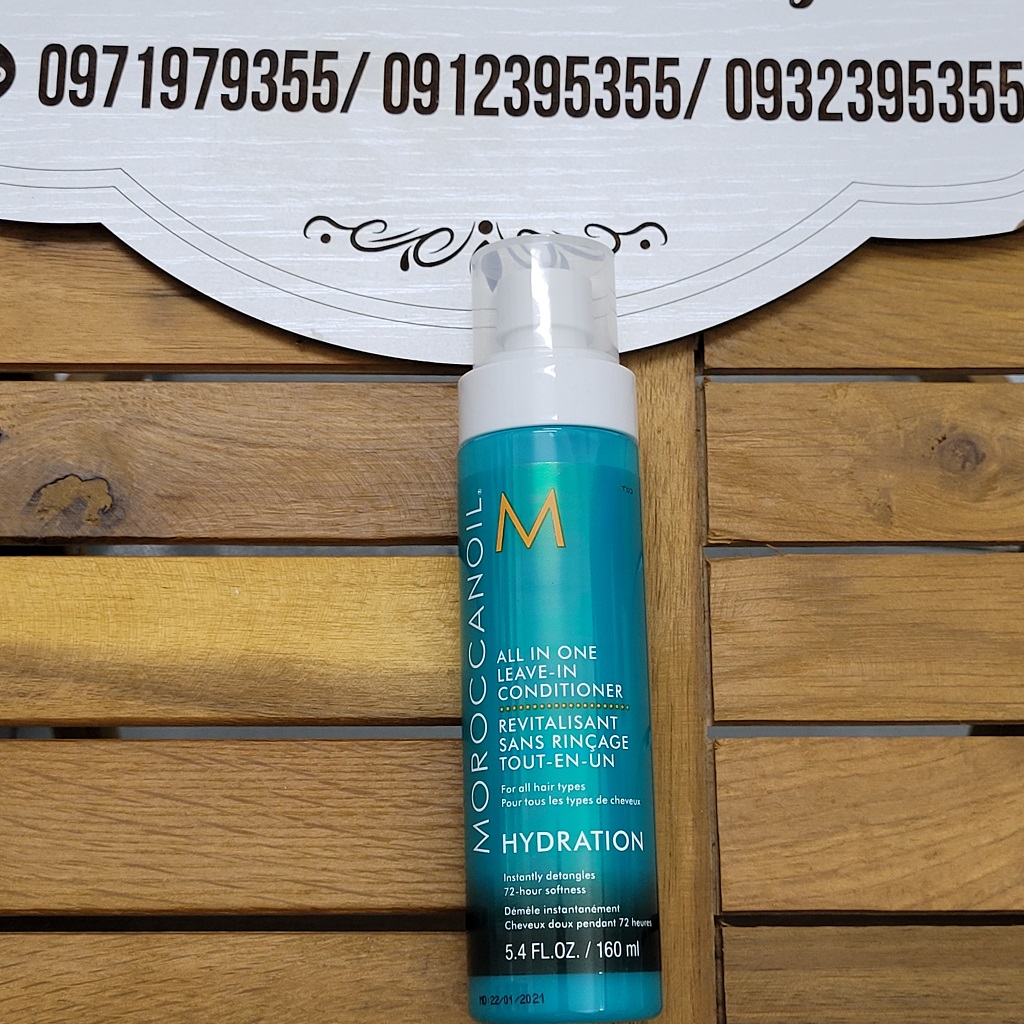 XỊT XẢ KHÔ ĐA NĂNG MOROC MOROCCANOIL ALL IN ONE LEAVE IN 50ML - 160ML