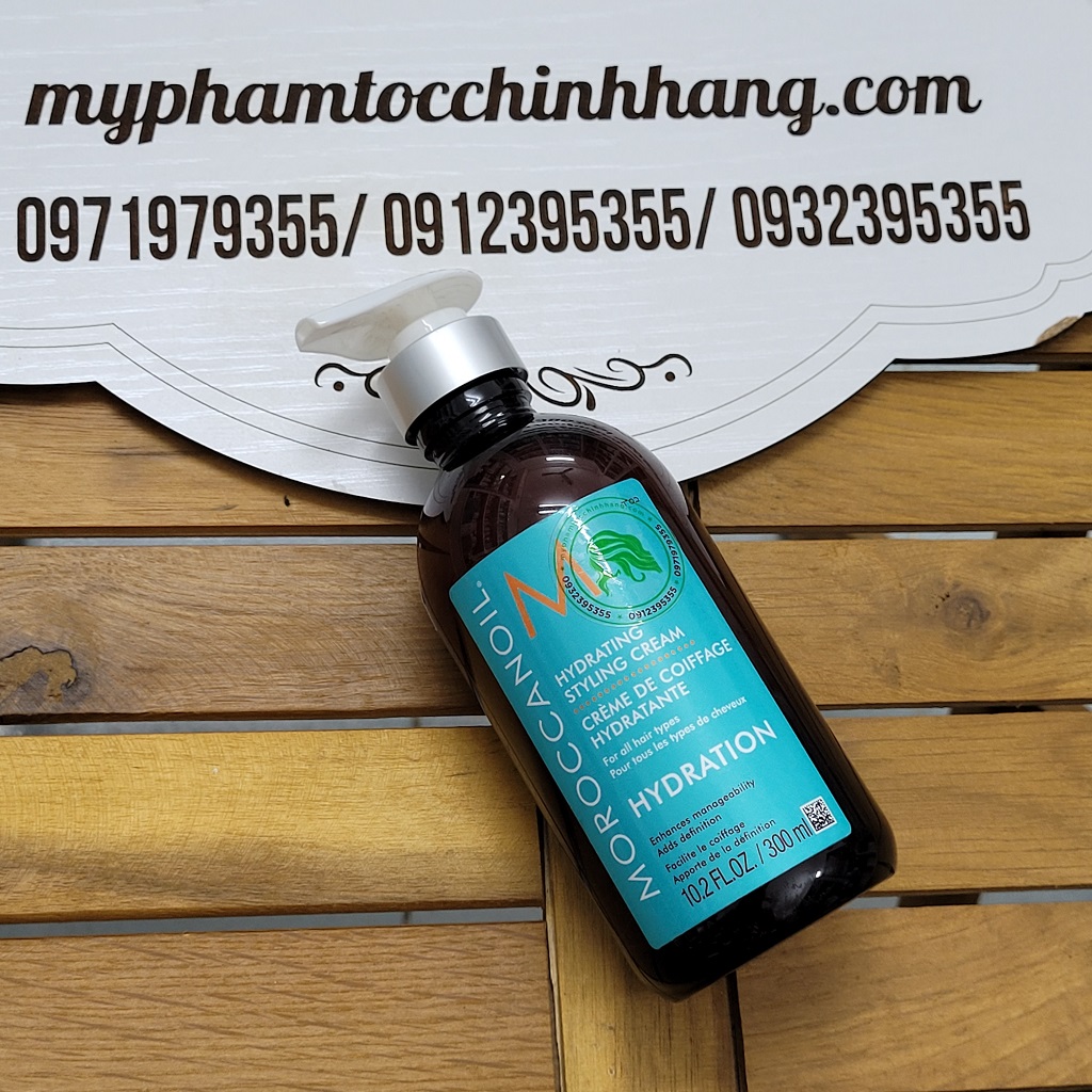 KEM TẠO KIỂU DƯỠNG ẨM MOROCCANOIL HYDRATING STYLING CREAM 300ML