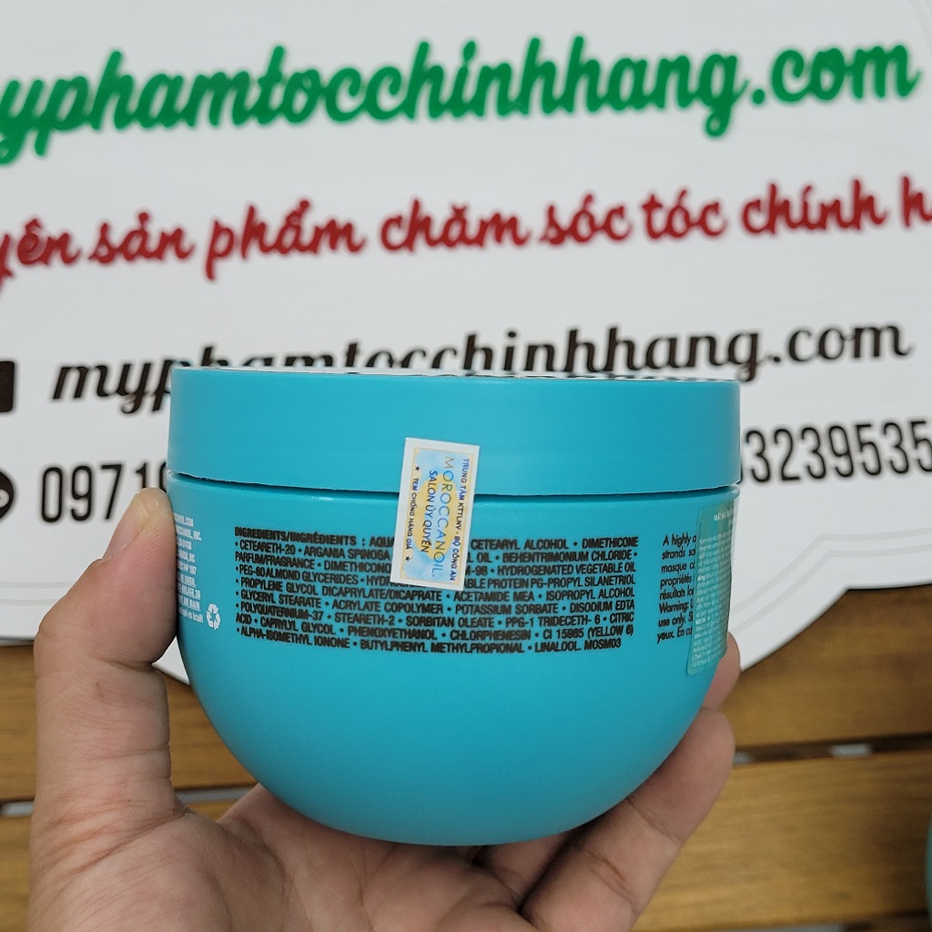 MẶT NẠ SUÔN MƯỢT MOROCCANOIL SMOOTHING MASK 250ML - 500ML