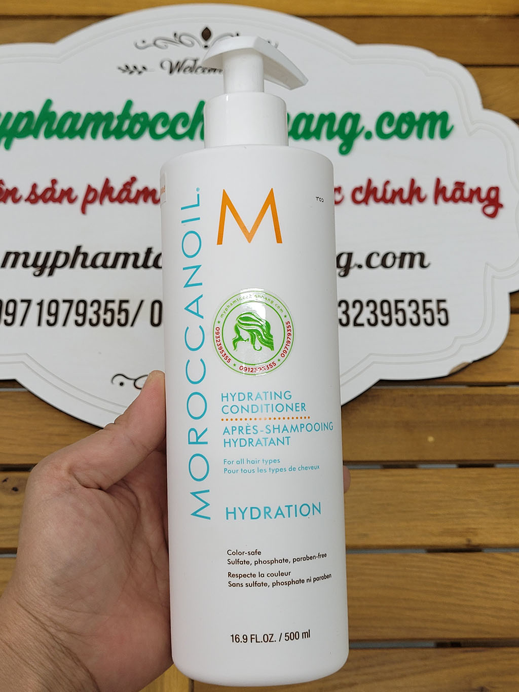 DẦU GỘI XẢ HẤP MOROCCANOIL DƯỠNG ẨM HYDRATION 250ML - 500ML - 1000ML