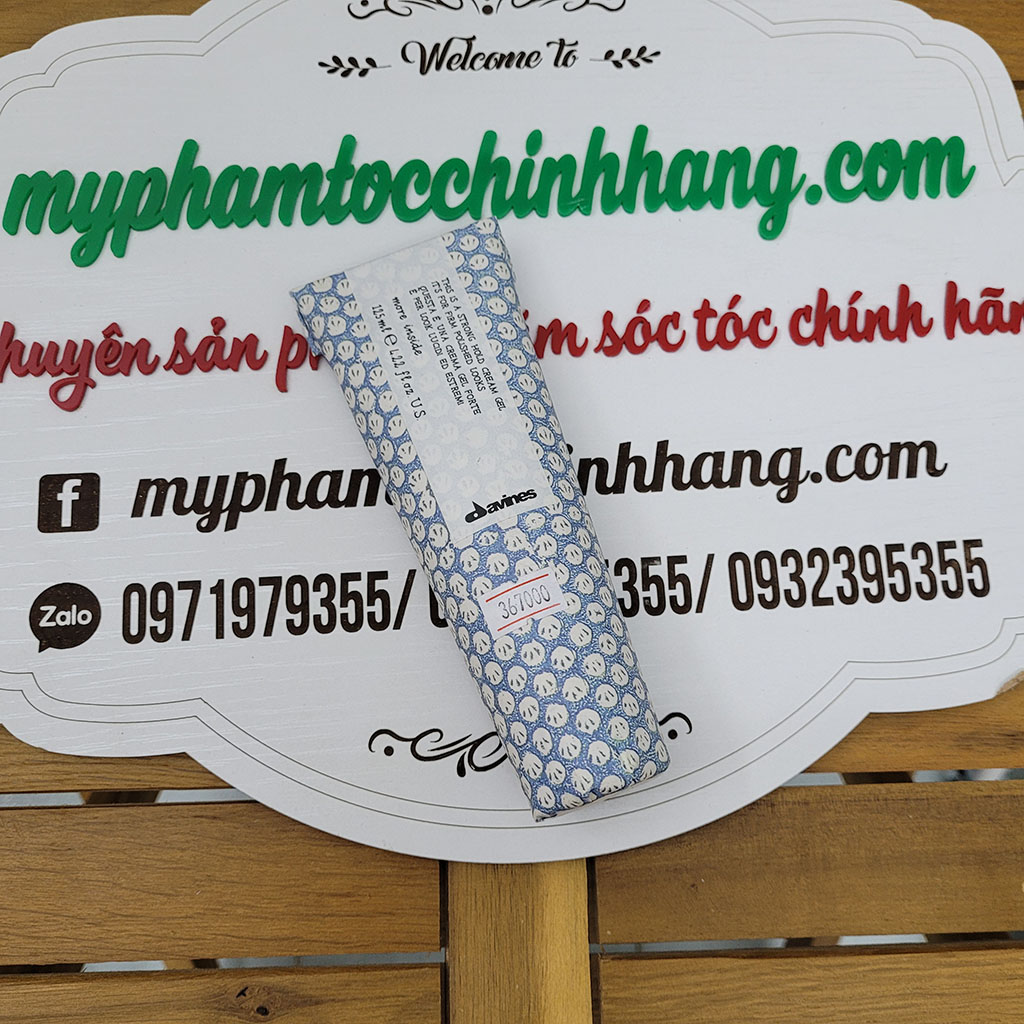 Gel giữ nếp cứng Davines More Inside This Is A Strong Hold Cream Gel 125ml