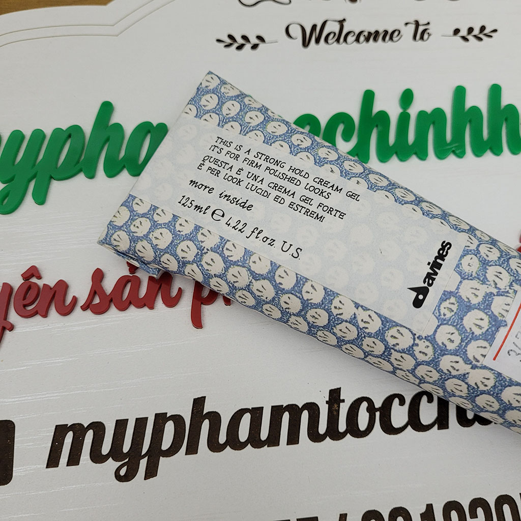 Gel giữ nếp cứng Davines More Inside This Is A Strong Hold Cream Gel 125ml