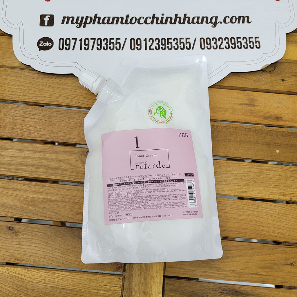 Bộ phục hồi tóc 3 bước Refarde 003 Number Three