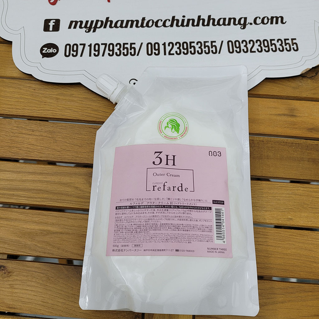 Bộ phục hồi tóc 3 bước Refarde 003 Number Three