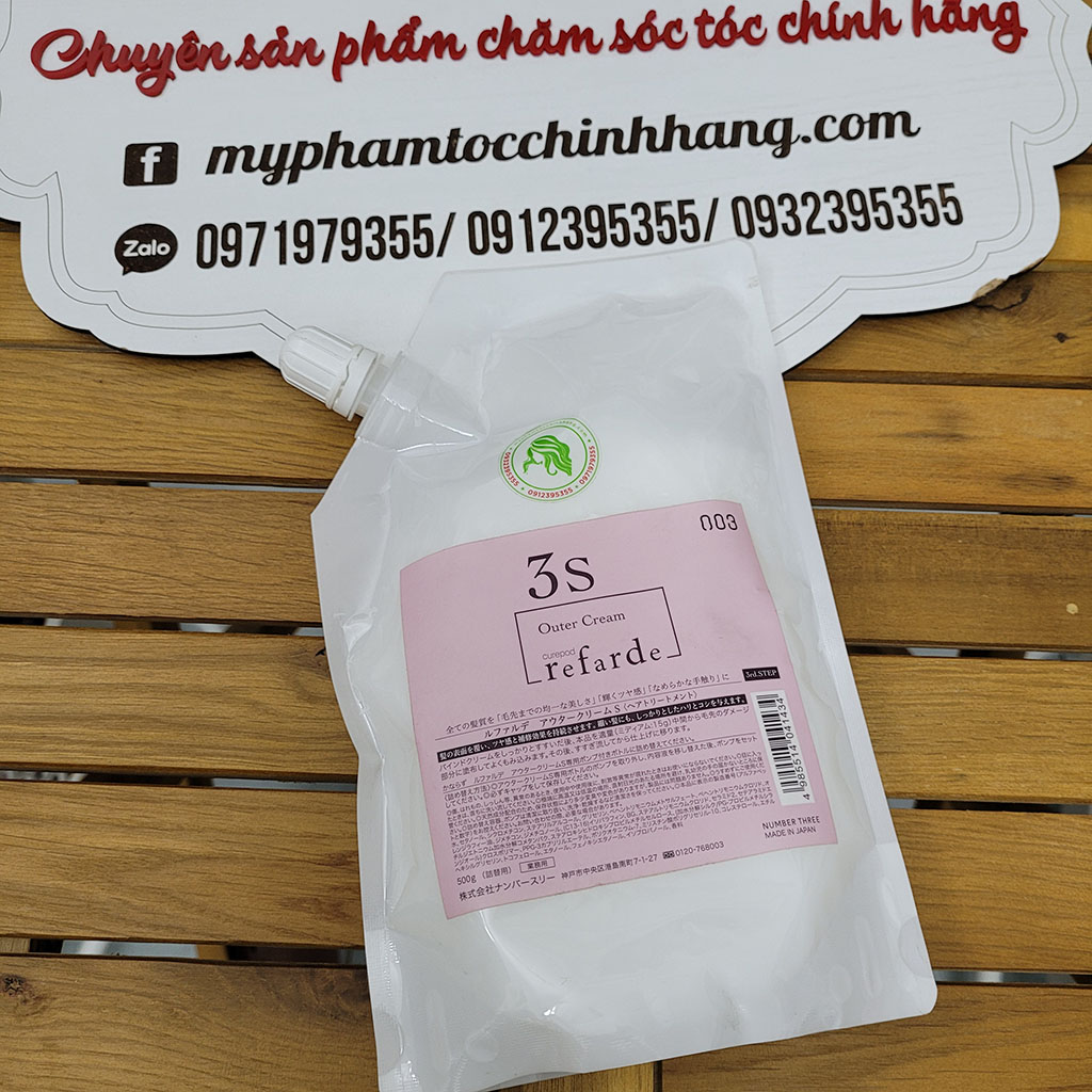Bộ phục hồi tóc 3 bước Refarde 003 Number Three