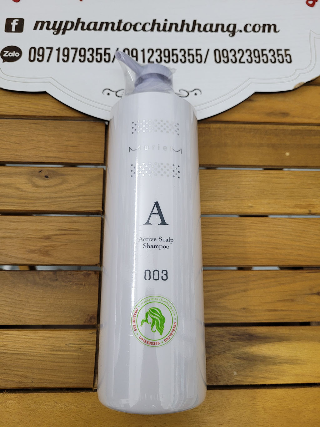 DẦU GỘI XẢ NUMBER THREE 003 MURIEM A - R CHỐNG RỤNG TRỊ DẦU  660ML